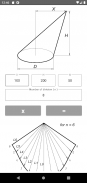 Flat pattern cone calculator screenshot 0