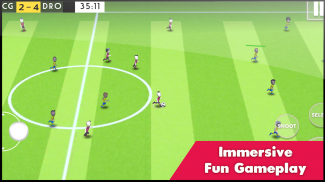 Mini Mobile Soccer screenshot 0