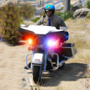 Motorcycle Police Simulation icon