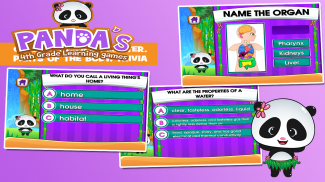 Panda 4th Grade Learning Games screenshot 1
