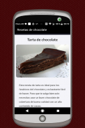 Recetas de Chocolate screenshot 3