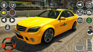 City Passenger Pickup Taxi Sim screenshot 3
