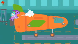 Dinozor Havalimanı - Çocuklar için Uçak Uçurma screenshot 2