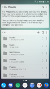 File Widget - home screen file browser and viewer screenshot 0