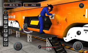 Bus Mechanic Auto Repair Shop-Car Garage Simulator screenshot 3