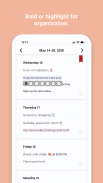 Listberry - agenda planner screenshot 0
