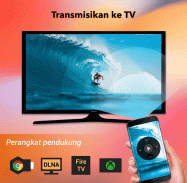 Transmisikan ke TV- Chromecast, transmisi hp ke tv screenshot 1