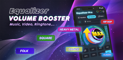 Volume Booster Equalizer Bass