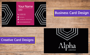 Business Card Design screenshot 2