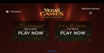 VG Baccarat and Pai Gow screenshot 0