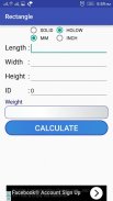 Metal Weight Calculator screenshot 3