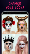 Макияж на Хэллоуин Страшное Фото Halloween Makeup screenshot 8