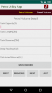 Petro Volume calculator screenshot 1