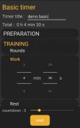 Interval Timer - Pro Workout Timer by Gabudizator screenshot 5