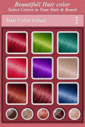 Mustache & Beard Color Effect - Hair Color Changer screenshot 4