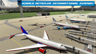 Nyata Pesawat Pendaratan Simulator screenshot 6