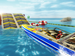 Mega Ramp Stunts Master Speed Boat Racing Games screenshot 7
