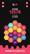 XUP - Hexa Bumble 2048 Game screenshot 4