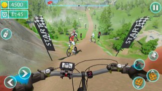mtb bergab: BMX Rennfahrer screenshot 2