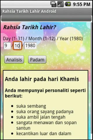 Rahsia Tarikh Lahir Android 4 3 Muat Turun Apk Android Aptoide