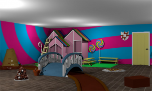 3D Room Escape-Puzzle Candy House screenshot 3