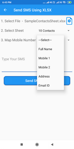 Bulk Sms Send Using Excel 3 3 Descargar Apk Android Aptoide