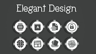 Elegant-II Icon Pack/Theme screenshot 4