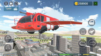 Fire Truck Flying Car screenshot 1