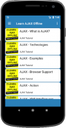 Learn AJAX Offline screenshot 1