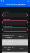 Calculadora de margen bruto screenshot 7