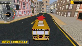 NY City School Bus Driving 2017 screenshot 3