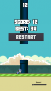 Flappy Badger screenshot 0