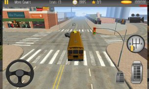 Schoolbus Memandu 3D Sim 2 screenshot 6