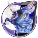 Dreamy Rainbow Unicorn 2D Theme
