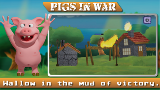 战争中的猪战略游戏 screenshot 3