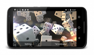 Dice Animated Live Wallpaper screenshot 3