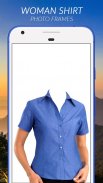 Woman Shirt Photo Frames screenshot 1