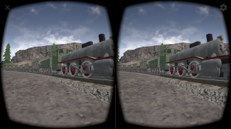 VR train Driver Simulator screenshot 0