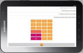 Calculatrice heure minute sec. screenshot 5
