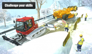 Snow Cutter Excavator Simulator 2020 screenshot 11