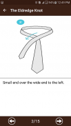 How To Tie A Tie screenshot 7