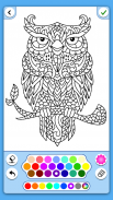 Coloring book Animals Mandala screenshot 4