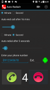 Auto Redial | call timer screenshot 1