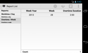 Worktime Tracker RD screenshot 7