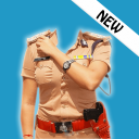 Women Police Dress Photo Suit