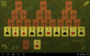 Vintage Tripeaks Solitaire screenshot 0