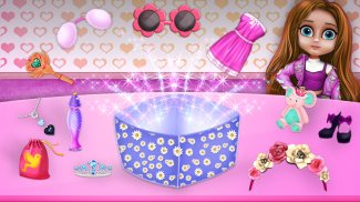 Doll Toy Surprise Box Game For Kids screenshot 1