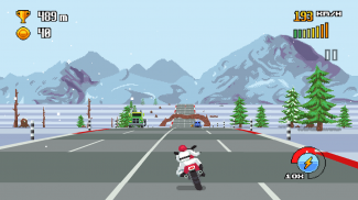 Retro Highway screenshot 2