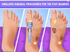 Nail Surgery Foot Doctor - Offline Surgeon Games screenshot 9