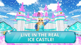Ice Princess Craft:❄️ City Building & Exploration screenshot 0